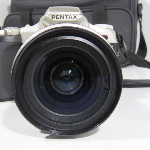 Pentax MZ-7 35mm camera with pentax 28-80 lens, Pentax 100 SMC Pentax 100-300mm lens