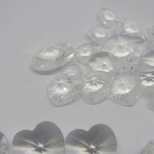 Lot of 32 Swarovski hearts in bag