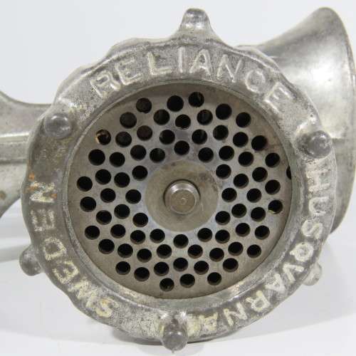 Vintage Reliance Husqvarna no. 8 meat mincer