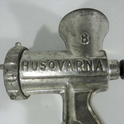 Vintage Reliance Husqvarna no. 8 meat mincer