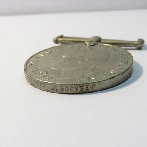 Lot of 3 medals issued to C 277167 J Booysen