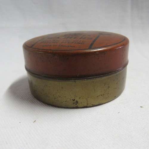 Vintage Dunlop pump washers tin - Empty