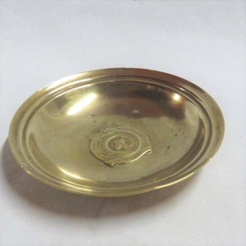 WW2 South Africa The British Empire Service league trench art trinket bowl