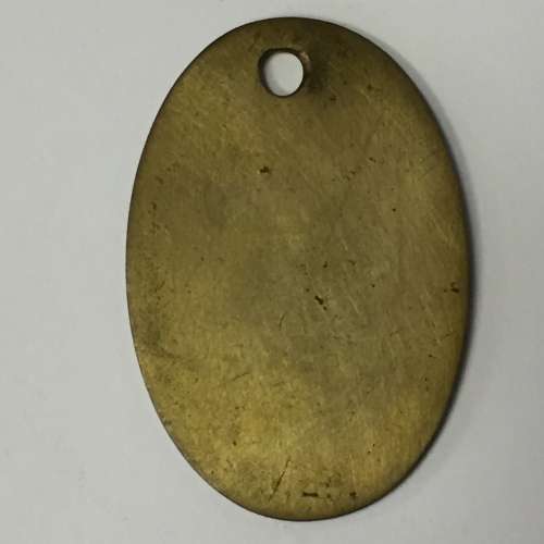 1907 GSWA Omaruru native pass token # 9278