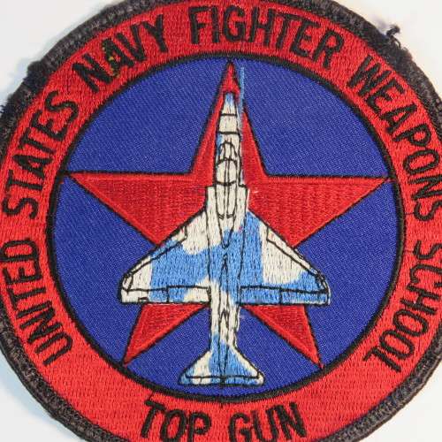 Top Gun - US Navy Fighter Weapons school cloth badge