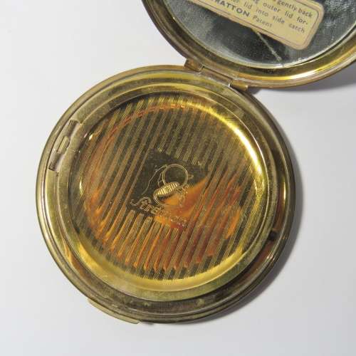 Vintage Stratton powder compact and lipstick holder