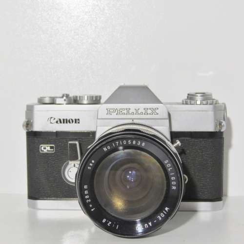 Canon Pellix 35mm Film Camera with Lenses & Accessories