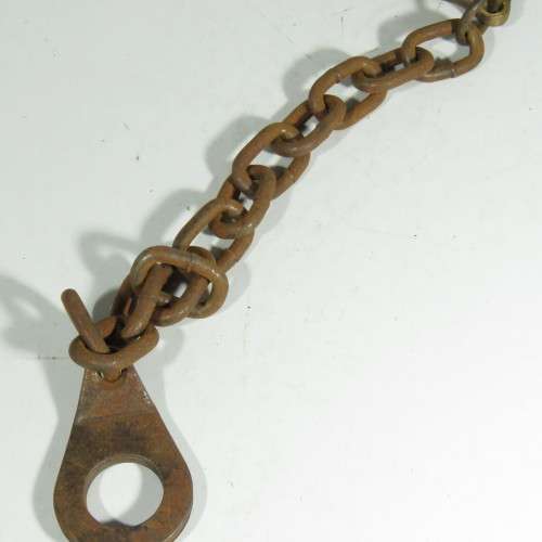 SAR/SAS Spoornet padlock with chain and key