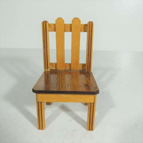 Vintage doll's furniture - Table with 4 chairs