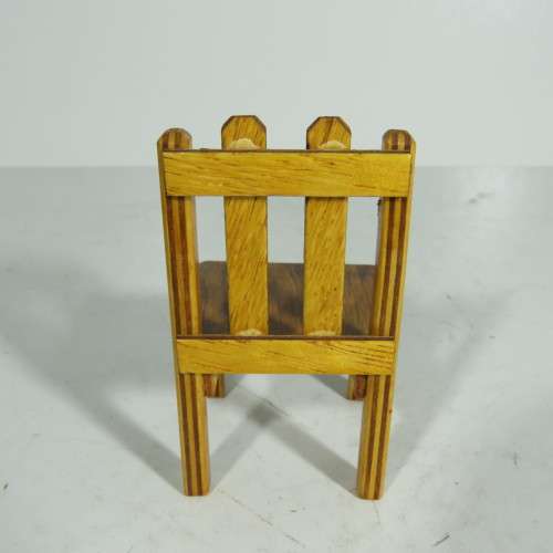 Vintage doll's furniture - Table with 4 chairs