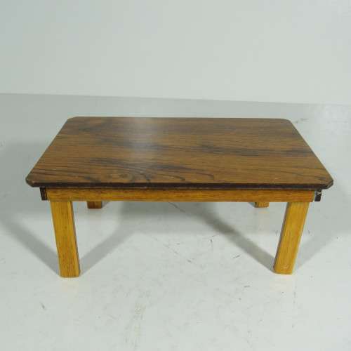 Vintage doll's furniture - Table with 4 chairs