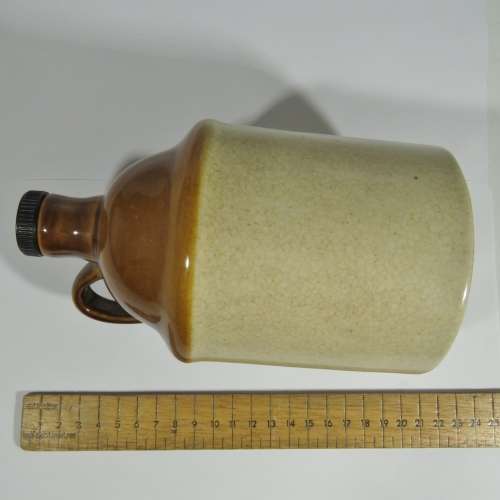 Sedgwick's old brown sherry ceramic decanter