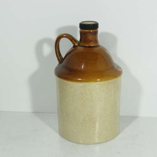Sedgwick's old brown sherry ceramic decanter