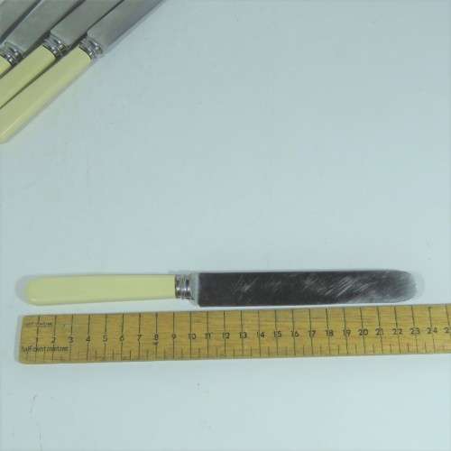 Set of 6 vintage John Turton and Co. Sheffield knives