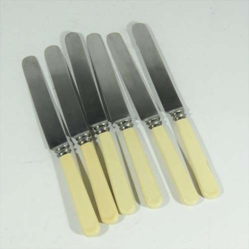 Set of 6 vintage John Turton and Co. Sheffield knives