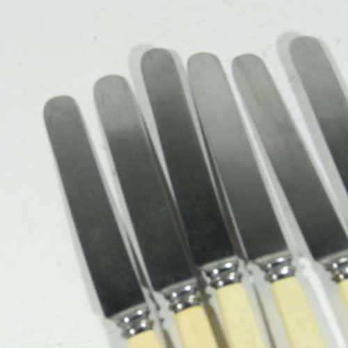 Set of 6 vintage John Turton and Co. Sheffield knives