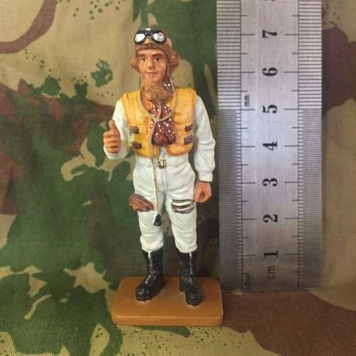 WW2 1940 British RAF Fighter pilot lead soldier - DelPrado collection