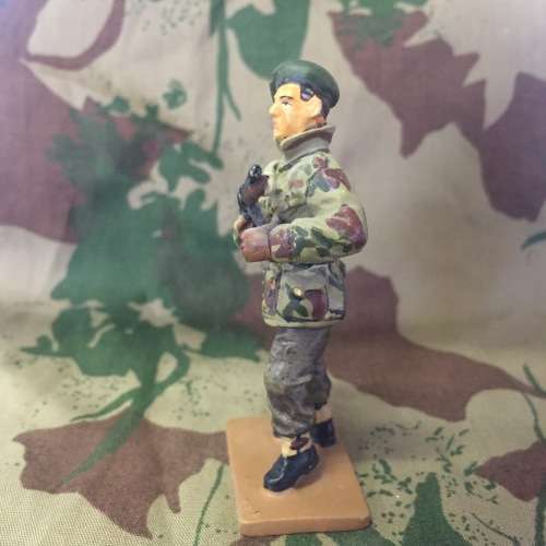 WW2 1944-45 British Army commandos Sergeant lead soldier - DelPrado collection