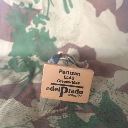 WW2 1944 Greece ELAS Partisan lead soldier - DelPrado collection