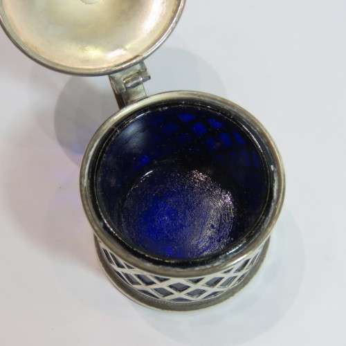 Vintage silverplated condiment set - No tray