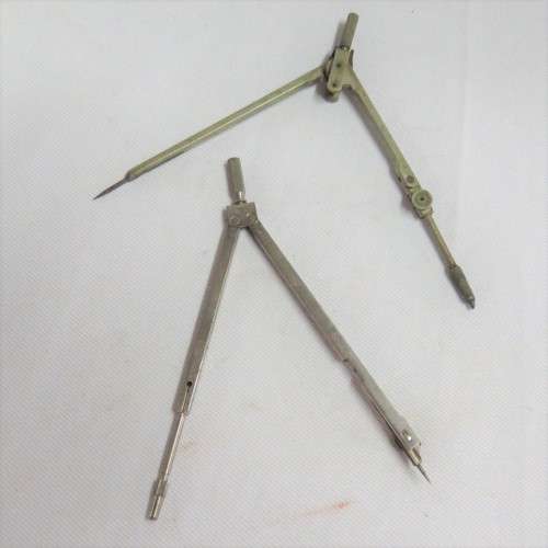 Vintage compass set used by engineer