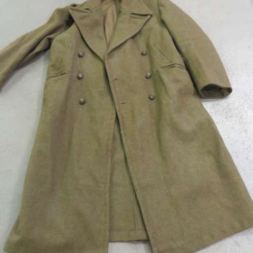 Old SA Army wool trench coat - Sizes in description below