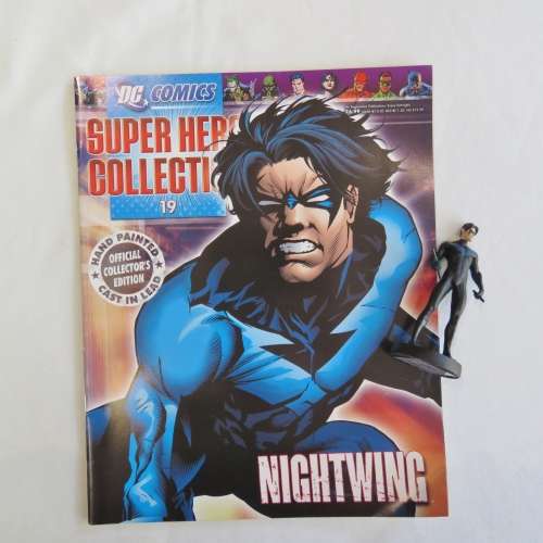 Eaglemoss DC Comics Super Hero Collection #19 Nightwing figurine with magazine - No box