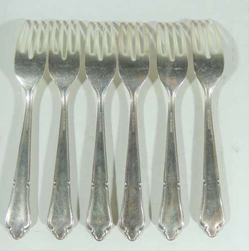 Lot of 6 Wirths Germany 18/8 forks - Top quality