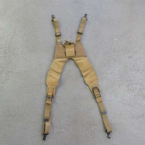 SADF Pattern 61/64 Khaki skeleton webbing yoke harness - 79cm