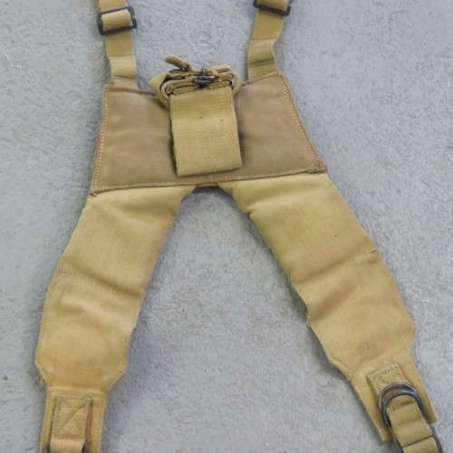 SADF Pattern 61/64 Khaki skeleton webbing yoke harness - 79cm