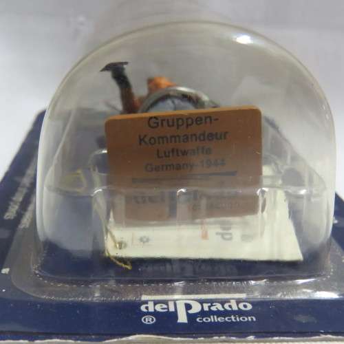 DelPrado 1944 Germany Luftwaffe Grupern-Kommandeur lead soldier - Still soldier