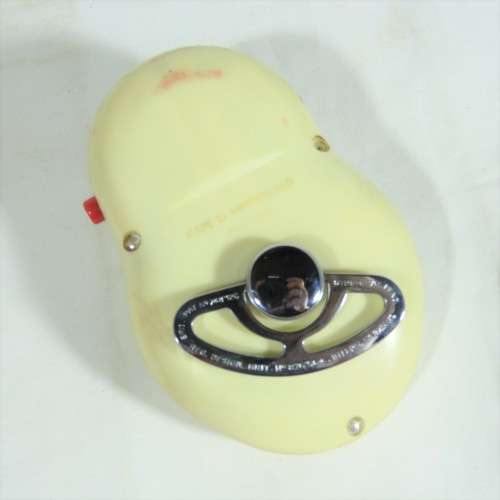 Vintage Thorens Riviera wind up razor in pouch and box - Working