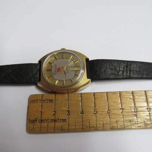 Vintage Lucien Piccard Electronic Sonictron watch - Movement runs but watch not working