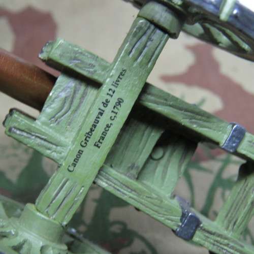 DelPrado 1790 French 12 pounder Gribeauval lead canon