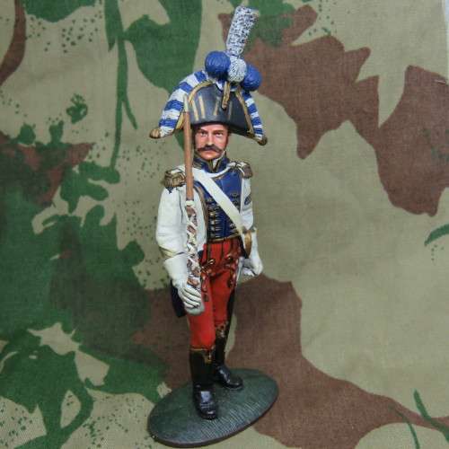 DelPrado 1810 Westfalian Troops drum major lead soldier