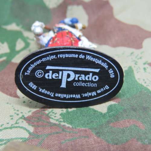 DelPrado 1810 Westfalian Troops drum major lead soldier