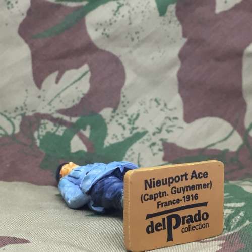 DelPrado 1916 France Nieuport Ace Captain Guynemer lead soldier