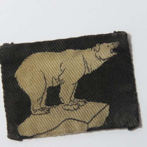 British Army 49th Infantry brigade cloth badge