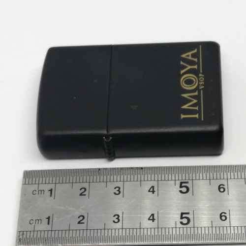 Imoya Vsop zippo matt black lighter