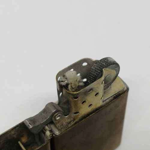 1992 Solid brass slim line zippo - J.L Douglas engraved