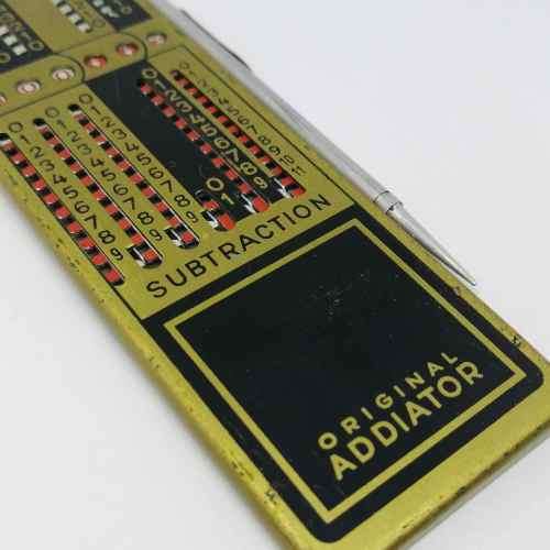 Vintage Arithma original Addiator - manual caculator