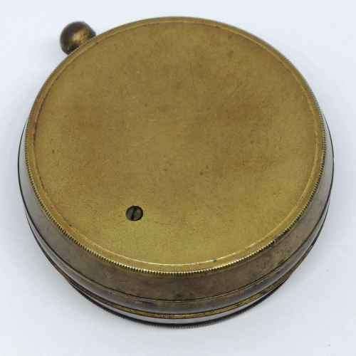 Antique Compenated pocket barometer and thermometer - missing top ring