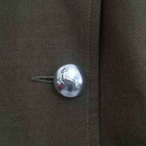 SADF Femal tunic - size 97 R R - hole on back of sleeve