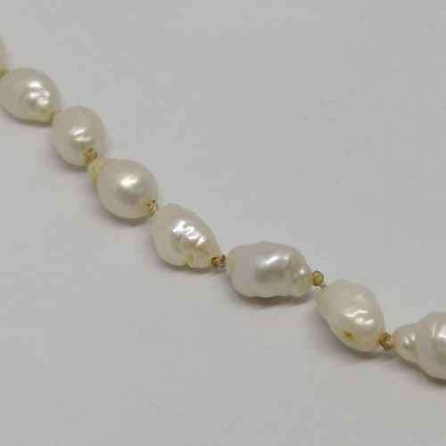 Vintage Freshwater pearls necklace - length 25cm