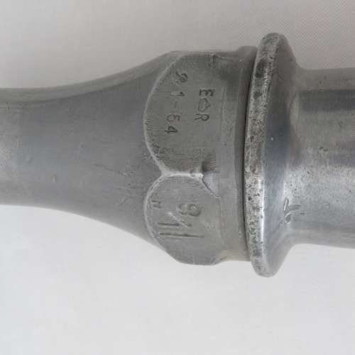1954 London Fire Brigade Hose nozzle - With Elizabeth Regina markings - Length 29 cm