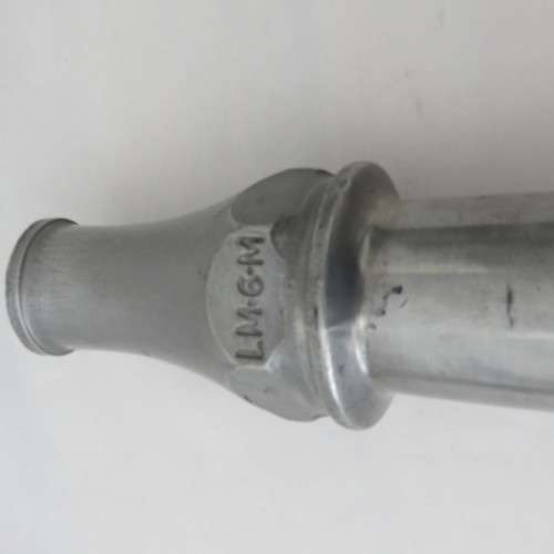 1954 London Fire Brigade Hose nozzle - With Elizabeth Regina markings - Length 29 cm