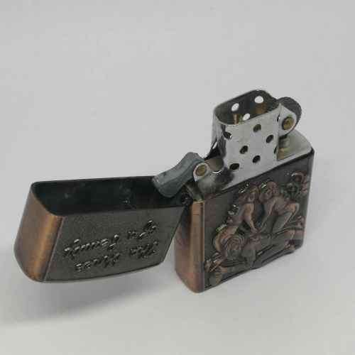 The Three of Beauty Zippo style lighter