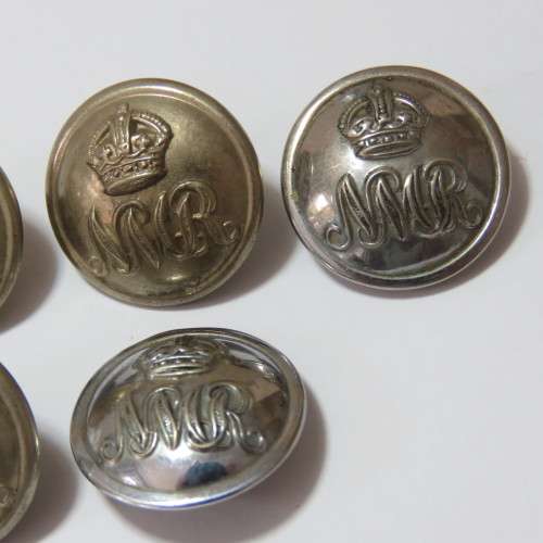 Natal Mounted Rifles buttons lot of 5 - Medium size