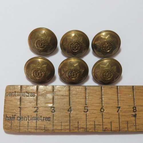 The Cheshire Regiment - Pocket buttons - Made by Firmin and Sons, London