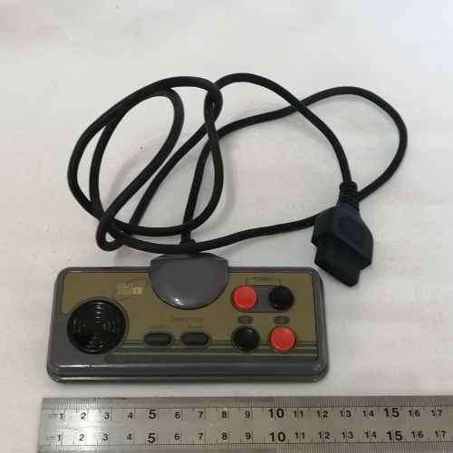 Vintage Hitex TV games console with 2 controllers - not tested